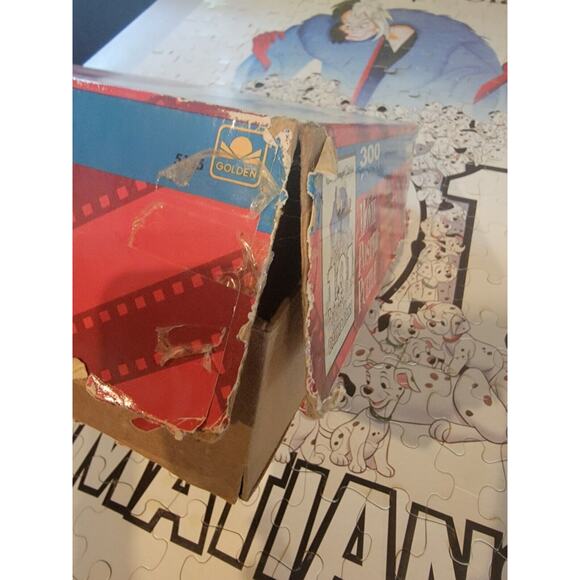 Golden 300 Jumbo Pcs Walt Disney's 101 Dalmatians Puzzle Movie Poster 2×3 Feet - Picture 9 of 13